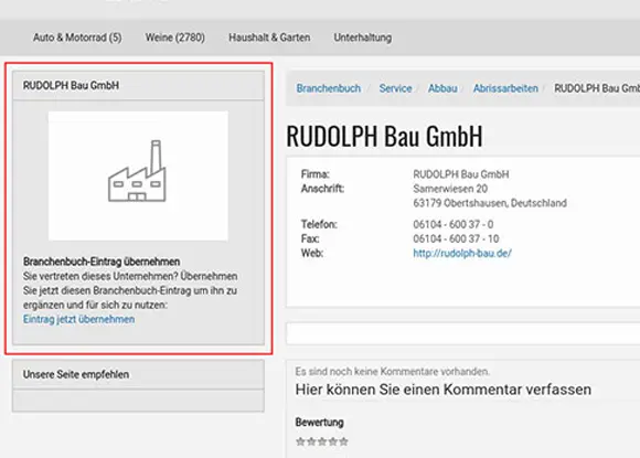 Firmenadressen einfach über CSV importieren